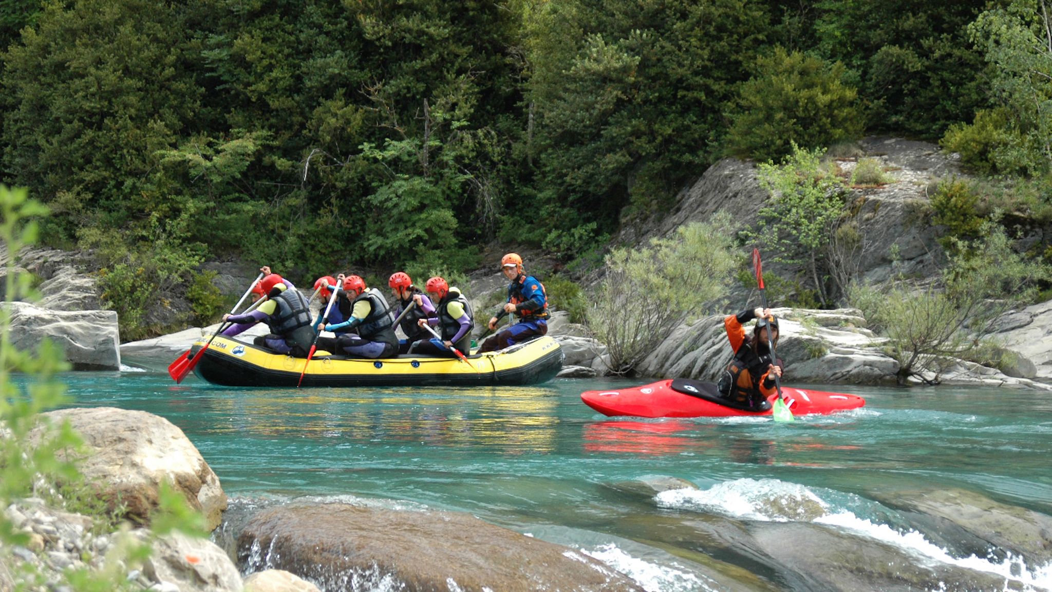 Raftink y kayak